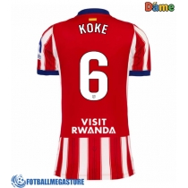 Fotballdrakt Dame Atletico Madrid Koke #6 Hjemmedrakt 2026-27 Kortermet
